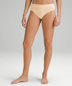 Biancheria Intima Donna Lululemon UnderEase High-Rise Thong Beige | IT_LuLu11390