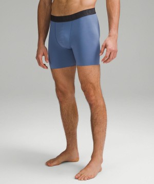 Biancheria Intima Uomo Lululemon Built to Move Boxer 5" Blu | IT_LuLu30587