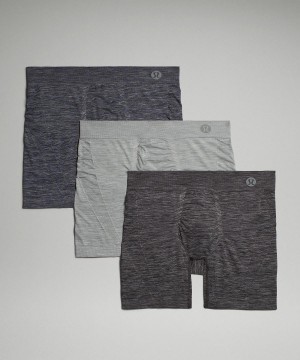 Biancheria Intima Uomo Lululemon Rapid Vent Tech Boxer 5" Nere Grigie Blu Marino | IT_LuLu79855