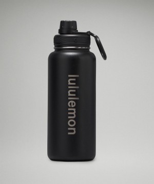 Bottiglie d'acqua Donna Lululemon Back to Life Sport Bottle 32oz Nere | IT_LuLu20953