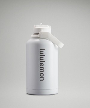 Bottiglie d'acqua Uomo Lululemon Back to Life Sport Bottle 64oz Bianche | IT_LuLu51113