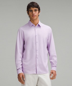 Camicia A Maniche Lunghe Uomo Lululemon Commission Viola | IT_LuLu54258