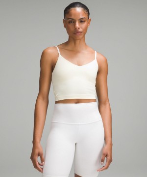 Camicie Donna Lululemon Align™ Cropped Cami Bianche | IT_LuLu70187