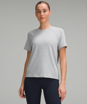 Camicie Donna Lululemon License to Train Classic-Fit T-Shirt Grigie | IT_LuLu33021