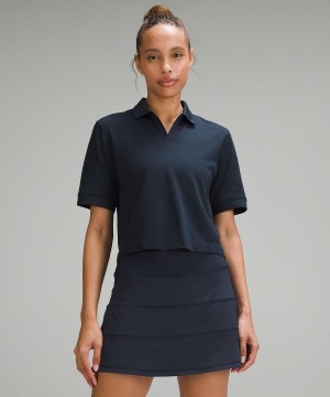 Camicie Donna Lululemon Swiftly Tech Short-Sleeve Blu Marino | IT_LuLu65860