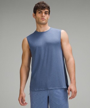 Camicie Uomo Lululemon Balancer Tank Top Blu | IT_LuLu45244