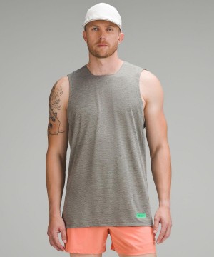 Camicie Uomo Lululemon Fast and Free Trail Running Tank Top Grigie | IT_LuLu16245