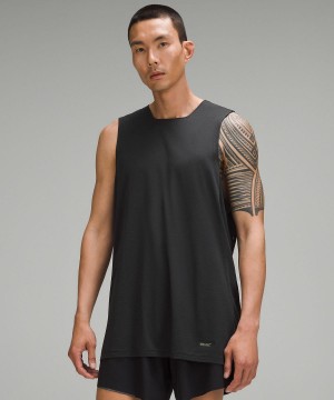 Camicie Uomo Lululemon Fast and Free Trail Running Tank Top Nere | IT_LuLu43787