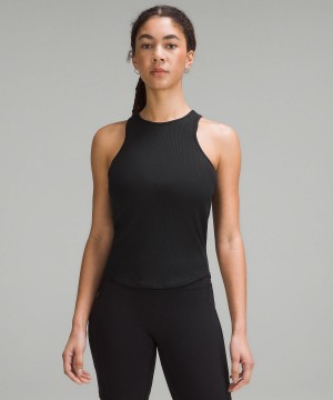 Canotta Donna Lululemon Modal Silk Twist-Back Yoga Nere | IT_LuLu72132