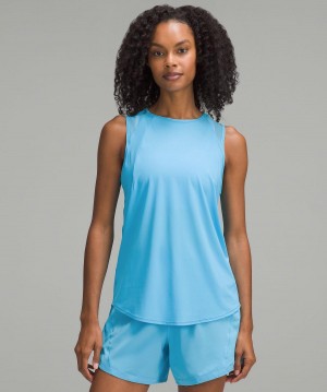 Canotta Donna Lululemon Sculpt Blu Corallo | IT_LuLu59575