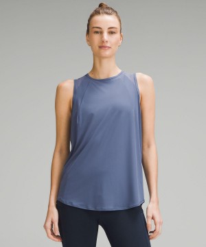 Canotta Donna Lululemon Sculpt Blu | IT_LuLu51691