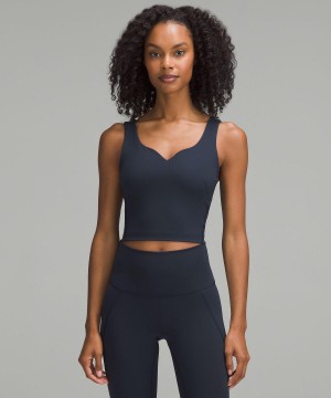 Canotta Donna Lululemon Wunder Train Sweetheart Blu Marino | IT_LuLu11977