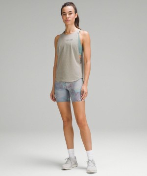 Canotta Donna Lululemon lab Grid Mesh Training Beige | IT_LuLu10596