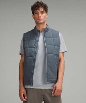 Cappotti E Giacche Uomo Lululemon Route Ready Lightweight Insulated Vest Grigie | IT_LuLu85019