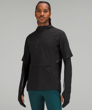 Cappotti E Giacche Uomo Lululemon SenseKnit Composite Running Nere | IT_LuLu74704