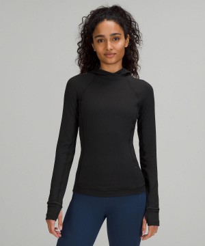 Felpe Con Cappuccio E Maglioni Donna Lululemon It's Rulu Long-Sleeve Nere | IT_LuLu61712