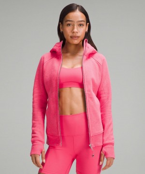 Felpe Con Cappuccio E Maglioni Donna Lululemon Scuba Full-Zip Rosa | IT_LuLu81541