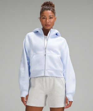 Felpe Con Cappuccio E Maglioni Donna Lululemon Scuba Oversized Full-Zip Blu | IT_LuLu25670