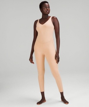 Jumpsuit Donna Lululemon Align™ Bodysuit 25" Beige | IT_LuLu48790