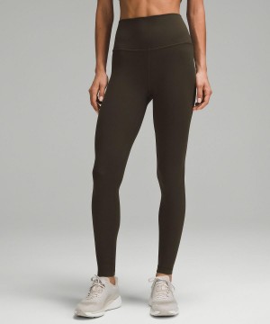 Leggings Donna Lululemon Align™ High-Rise Pant 31" Verde Oliva Scuro | IT_LuLu81526