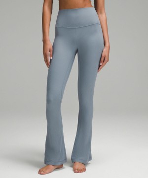 Leggings Donna Lululemon Align™ Ribbed Mini-Flare Pant Blu | IT_LuLu22091