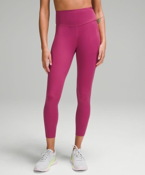 Leggings Donna Lululemon Fast and Free High-Rise Tight 25” Pockets Viola | IT_LuLu93531