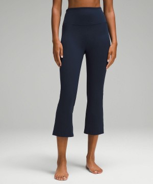 Leggings Donna Lululemon Groove Super-High-Rise Crop 23" Blu Marino | IT_LuLu91538