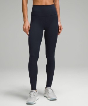 Leggings Donna Lululemon Wunder Train High-Rise Tight 31" Blu Marino | IT_LuLu89623