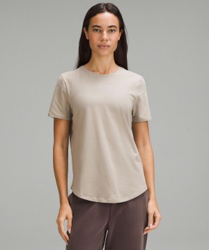 Magliette Donna Lululemon Love Curved-Hem Crewneck Grigie | IT_LuLu85514