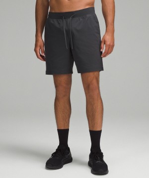 Pantaloncini Uomo Lululemon Zeroed In Linerless 7" Grigie Profondo | IT_LuLu39261