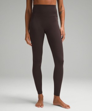 Pantaloni Donna Lululemon Align™ High-Risewith Pockets 28" Caffè | IT_LuLu90686