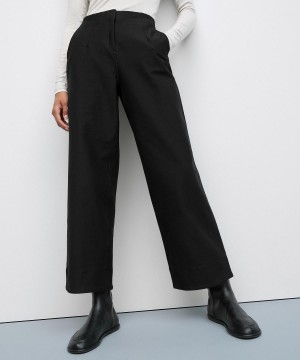 Pantaloni Donna Lululemon Utilitech Relaxed Mid-Rise Trouser 7/8 Length Nere | IT_LuLu47368