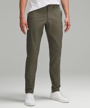 Pantaloni Uomo Lululemon ABC Slim-Fit 34"L Verdi | IT_LuLu62898