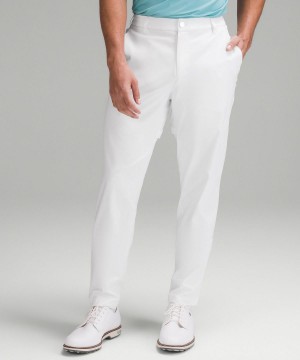 Pantaloni Uomo Lululemon Stretch Nylon Classic-Tapered Golf 32" Bianche | IT_LuLu38327