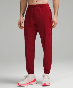 Pantaloni Uomo Lululemon Team Canada Surge Rosse Scuro | IT_LuLu30246