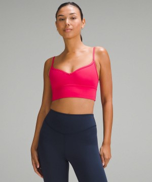 Reggiseno Sportivo Donna Lululemon Align™ Sweetheart Rosa Bianche | IT_LuLu12574