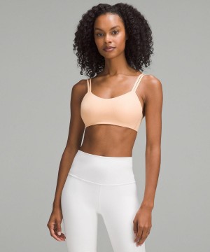 Reggiseno Sportivo Donna Lululemon Like a Cloud Ribbed Corallo | IT_LuLu75347