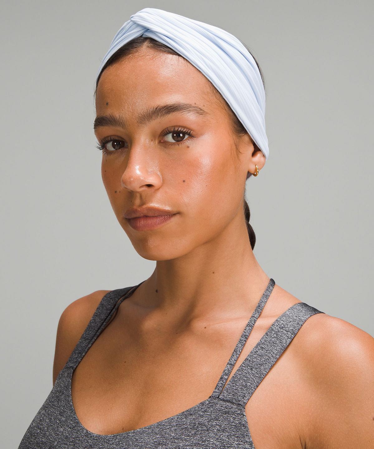 Accessori Per Capelli Donna Lululemon Ribbed Nulu Twist-Front Headband Bianche | IT_LuLu44656