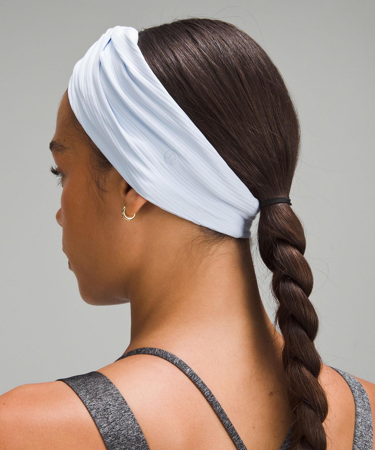 Accessori Per Capelli Donna Lululemon Ribbed Nulu Twist-Front Headband Bianche | IT_LuLu44656