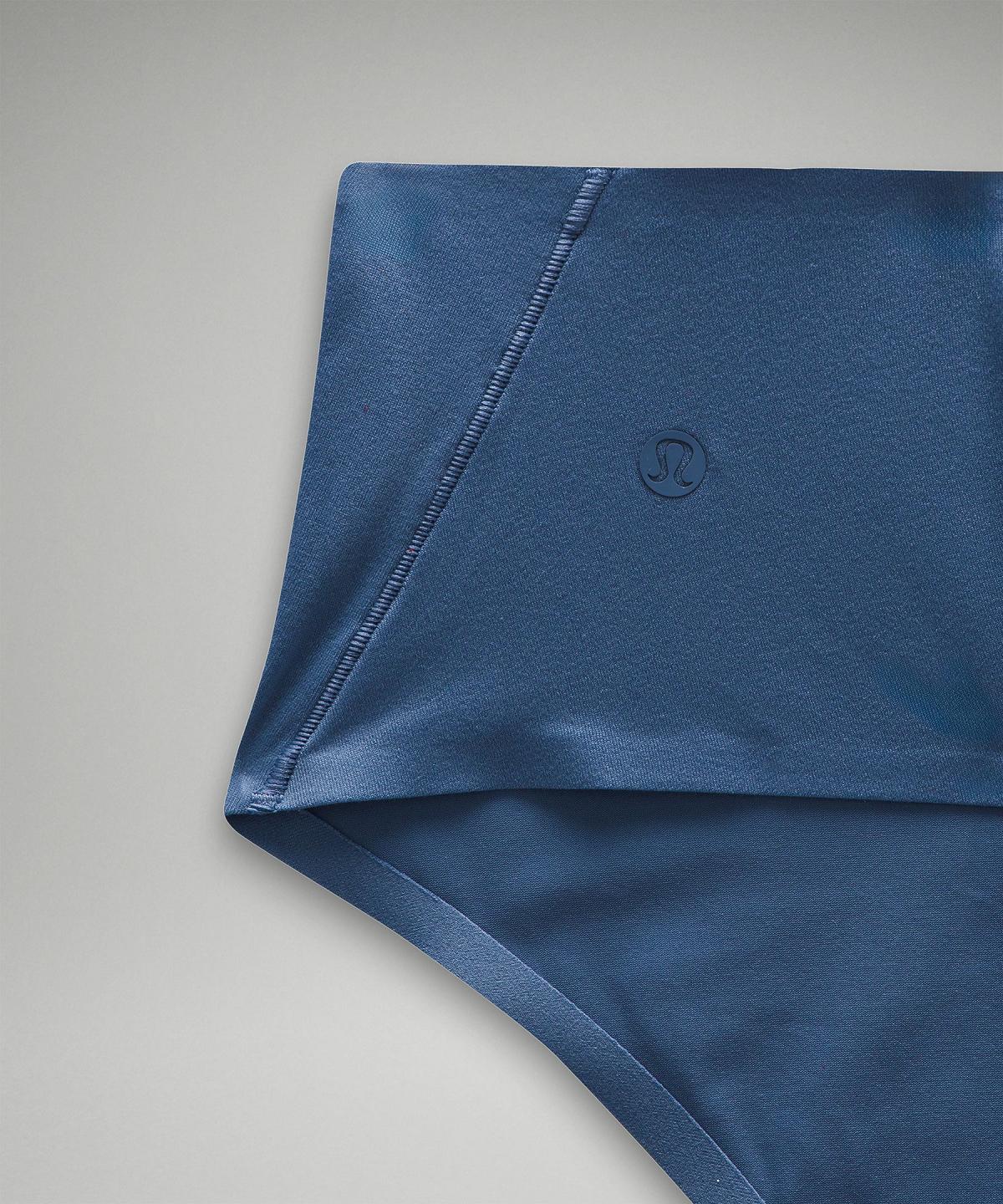 Biancheria Intima Donna Lululemon Wundermost Ultra-Soft Nulu High-Waist Thong Blu | IT_LuLu89977