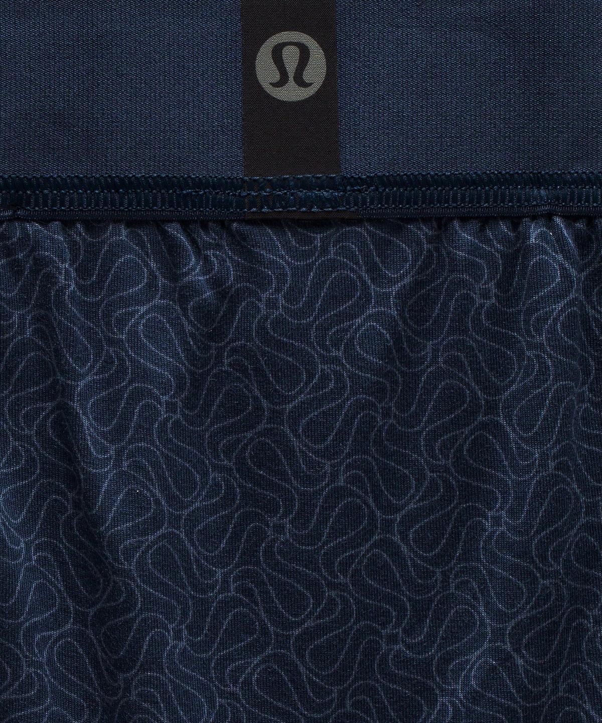 Biancheria Intima Uomo Lululemon Always In Motion Boxer 5" Blu Blu Marino | IT_LuLu42629