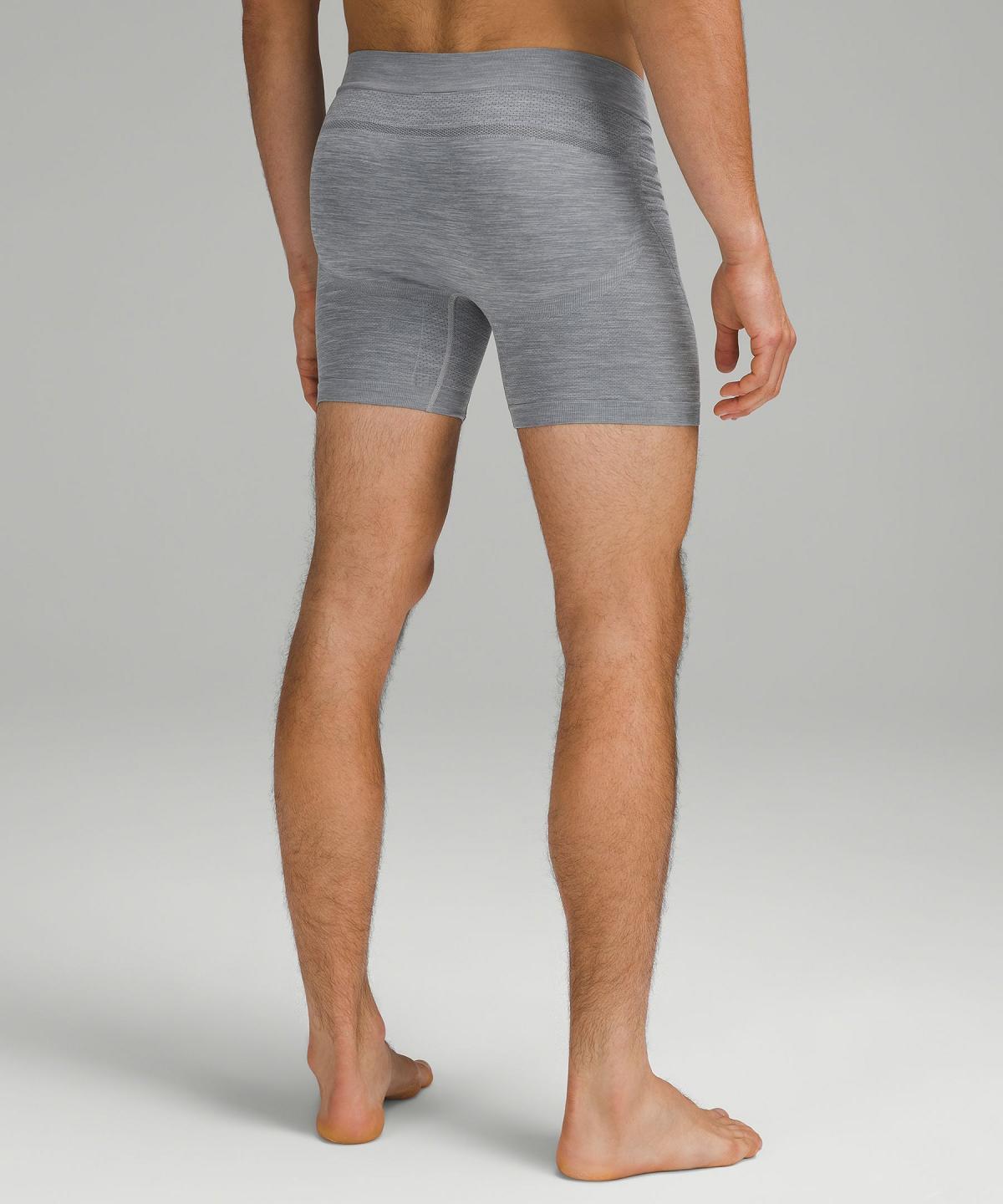 Biancheria Intima Uomo Lululemon Rapid Vent Tech Boxer 5" Grigie | IT_LuLu88654