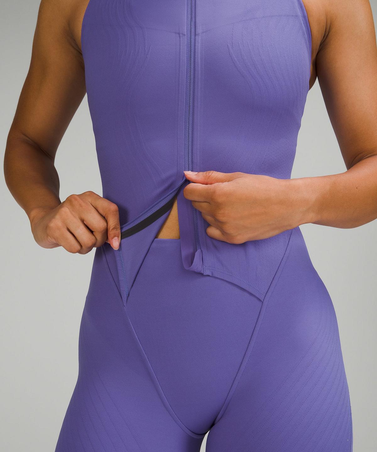 Body Donna Lululemon SenseKnit Running One-Piece Indaco | IT_LuLu98114