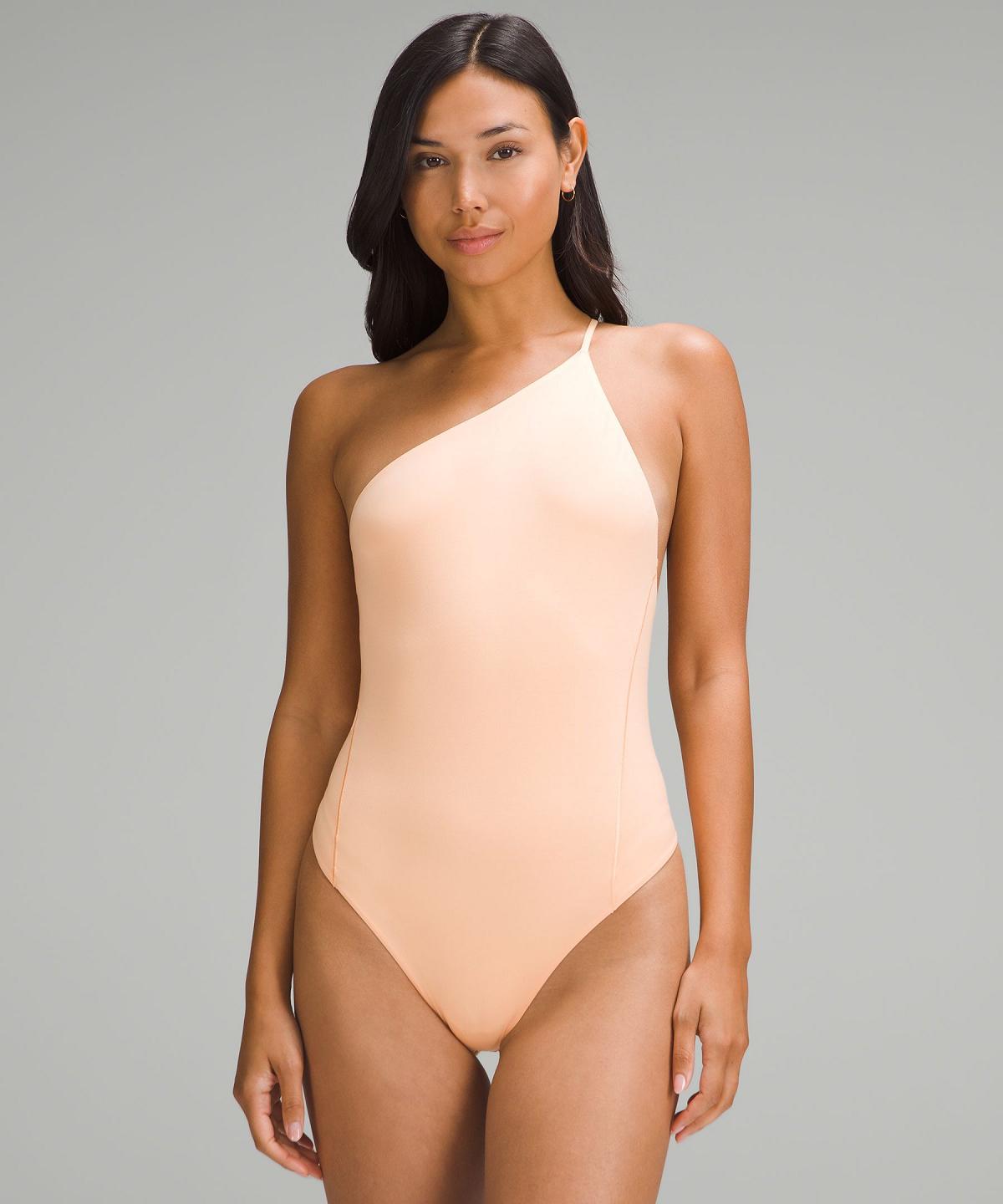 Body Donna Lululemon Wundermost Ultra-Soft Nulu One-Shoulder Spaghetti-Strap Corallo | IT_LuLu29849