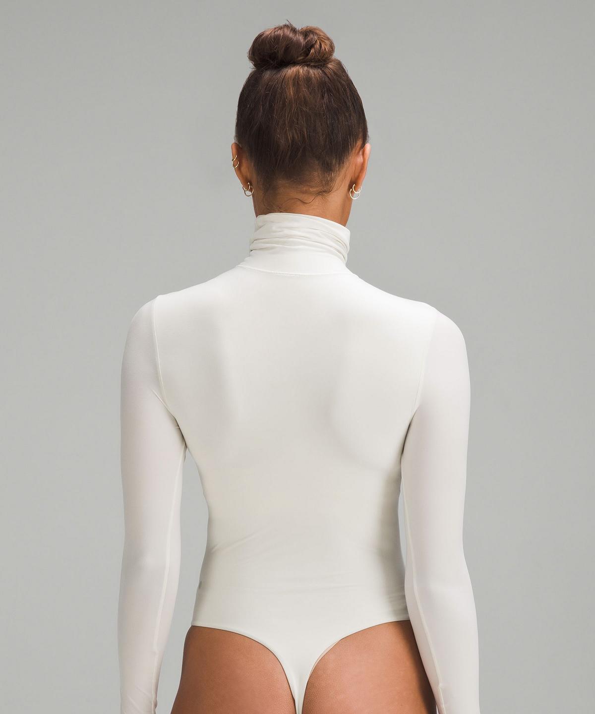 Body Donna Lululemon Wundermost Ultra-Soft Nulu Turtleneck Beige | IT_LuLu71889