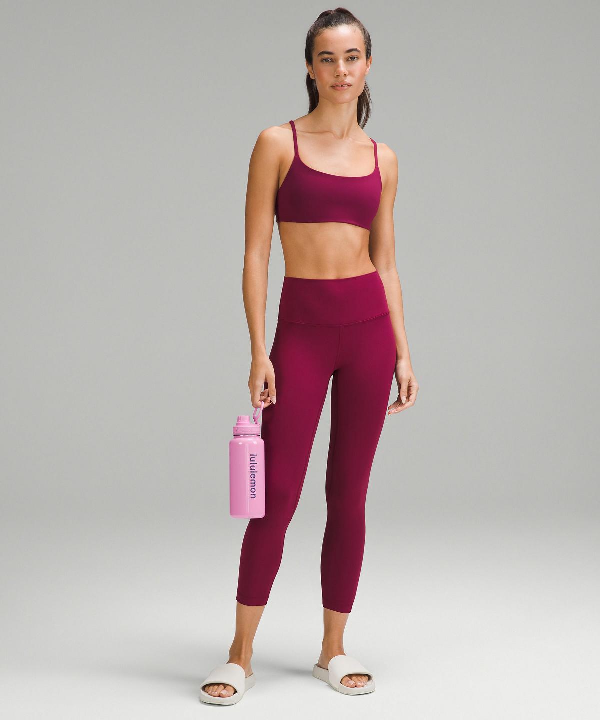 Bottiglie d'acqua Donna Lululemon Back to Life Sport Bottle 32oz Rosa | IT_LuLu51116