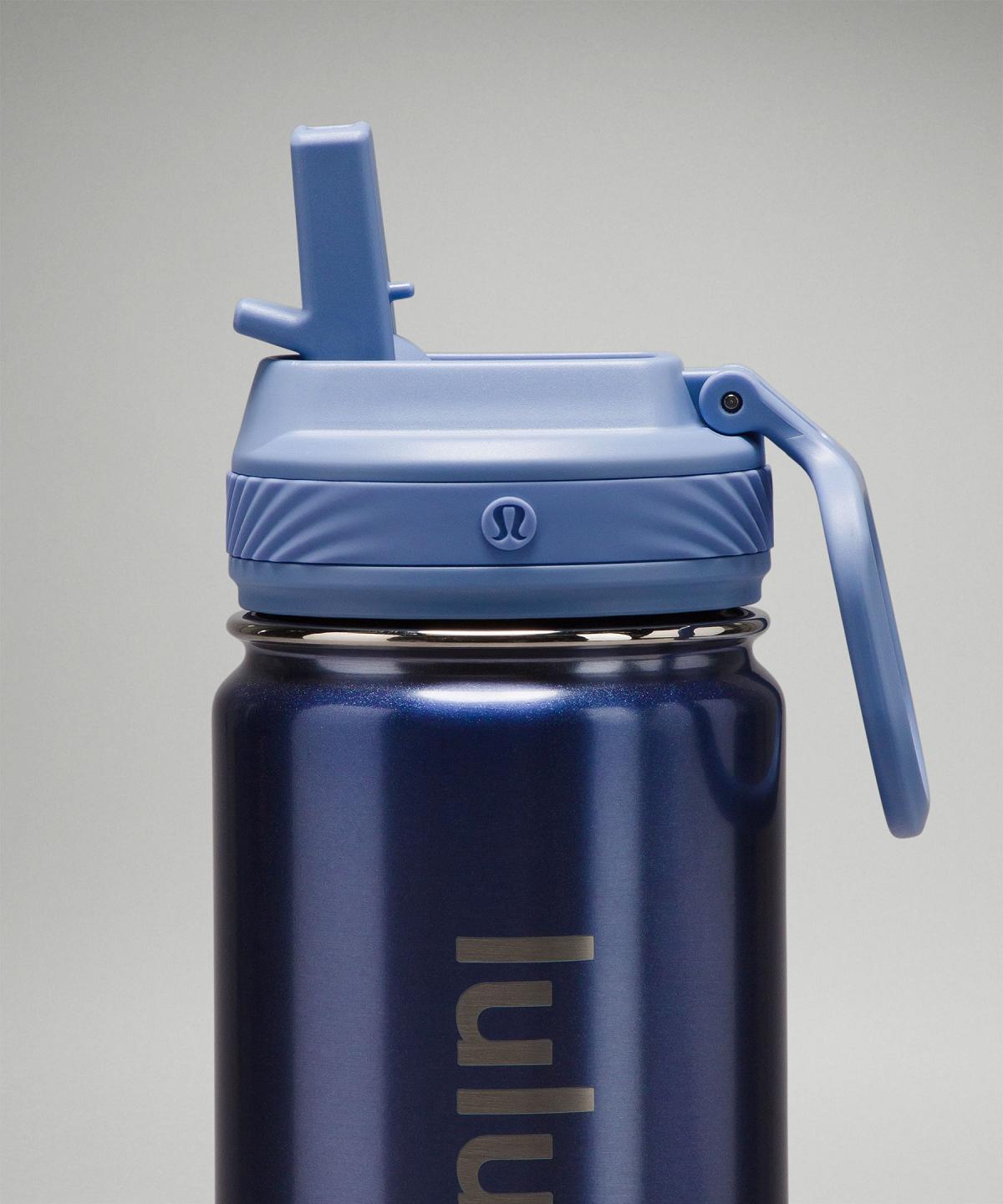 Bottiglie d'acqua Donna Lululemon Back to Life Sport Bottle 18oz Straw Lid Blu Beige | IT_LuLu16613