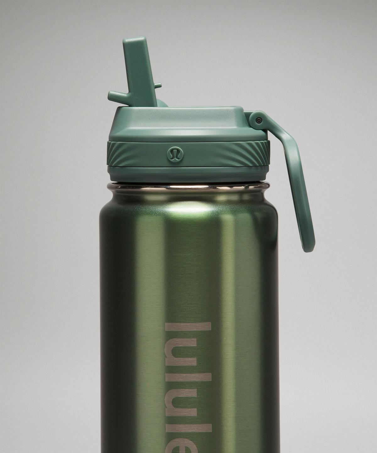 Bottiglie d'acqua Donna Lululemon Back to Life Sport Bottle 24oz Verdi | IT_LuLu39890