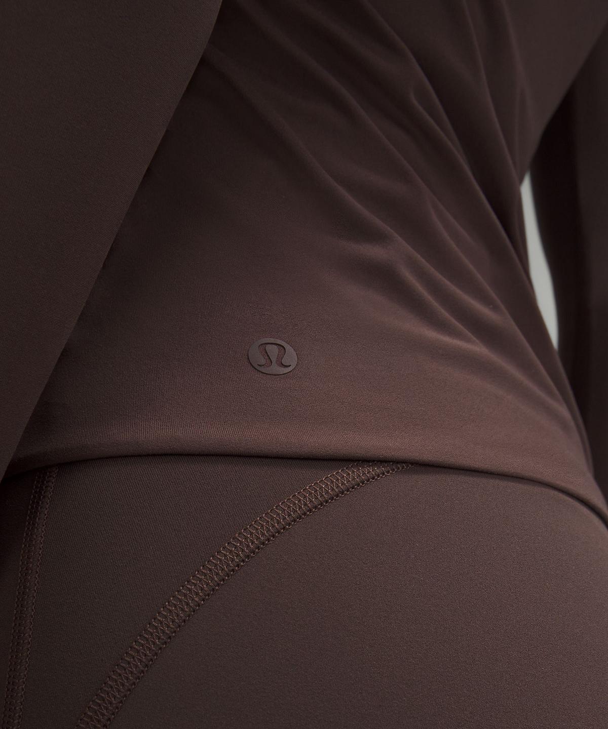 Camicia A Maniche Lunghe Donna Lululemon Wundermost Ultra-Soft Nulu Long-Sleeve Turtleneck Caffè | IT_LuLu61250