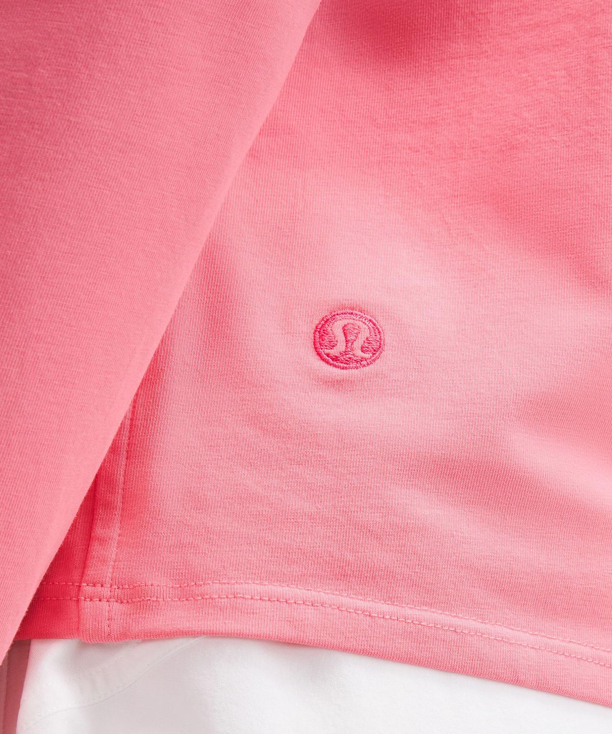 Camicia A Maniche Lunghe Donna Lululemon Organic Cotton Crewneck Rosa | IT_LuLu30233